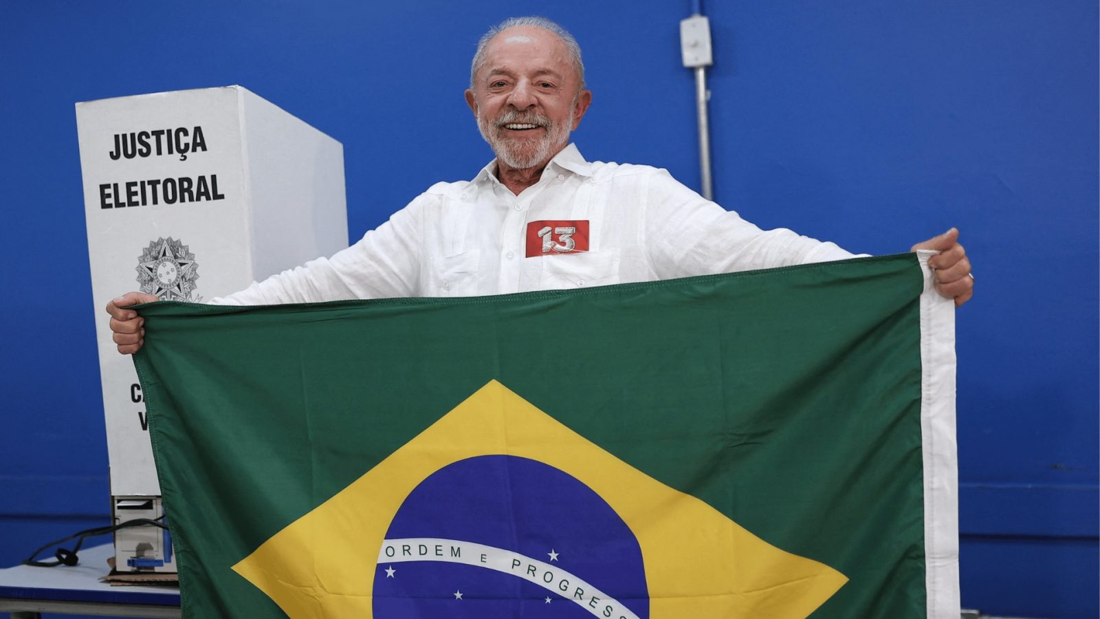 Lula na urna