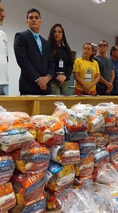 Ministério Público destina mais de R$19 mil em alimentos para instituições de Imperatriz