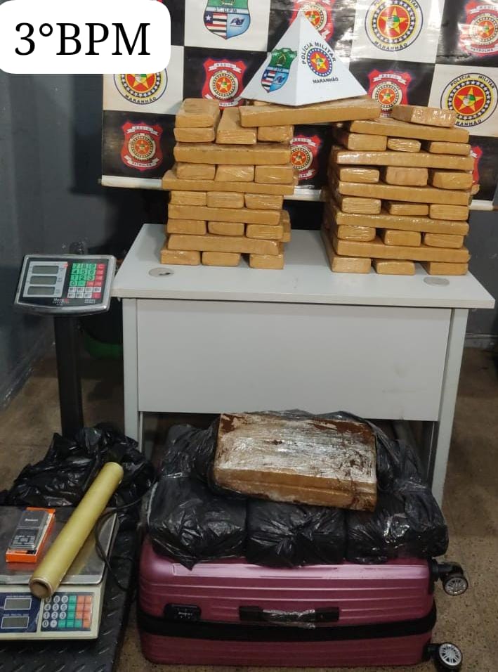 Polícia apreende quase 100kg de drogas em Imperatriz só nesta quarta-feira (13)