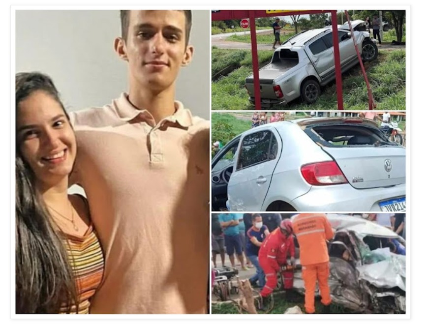 A tragédia vitimou os irmãos que estavam em um carro, na BR 230