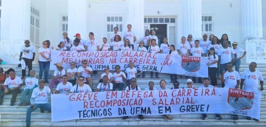 Servidores da UFMA começam greve por tempo indeterminado